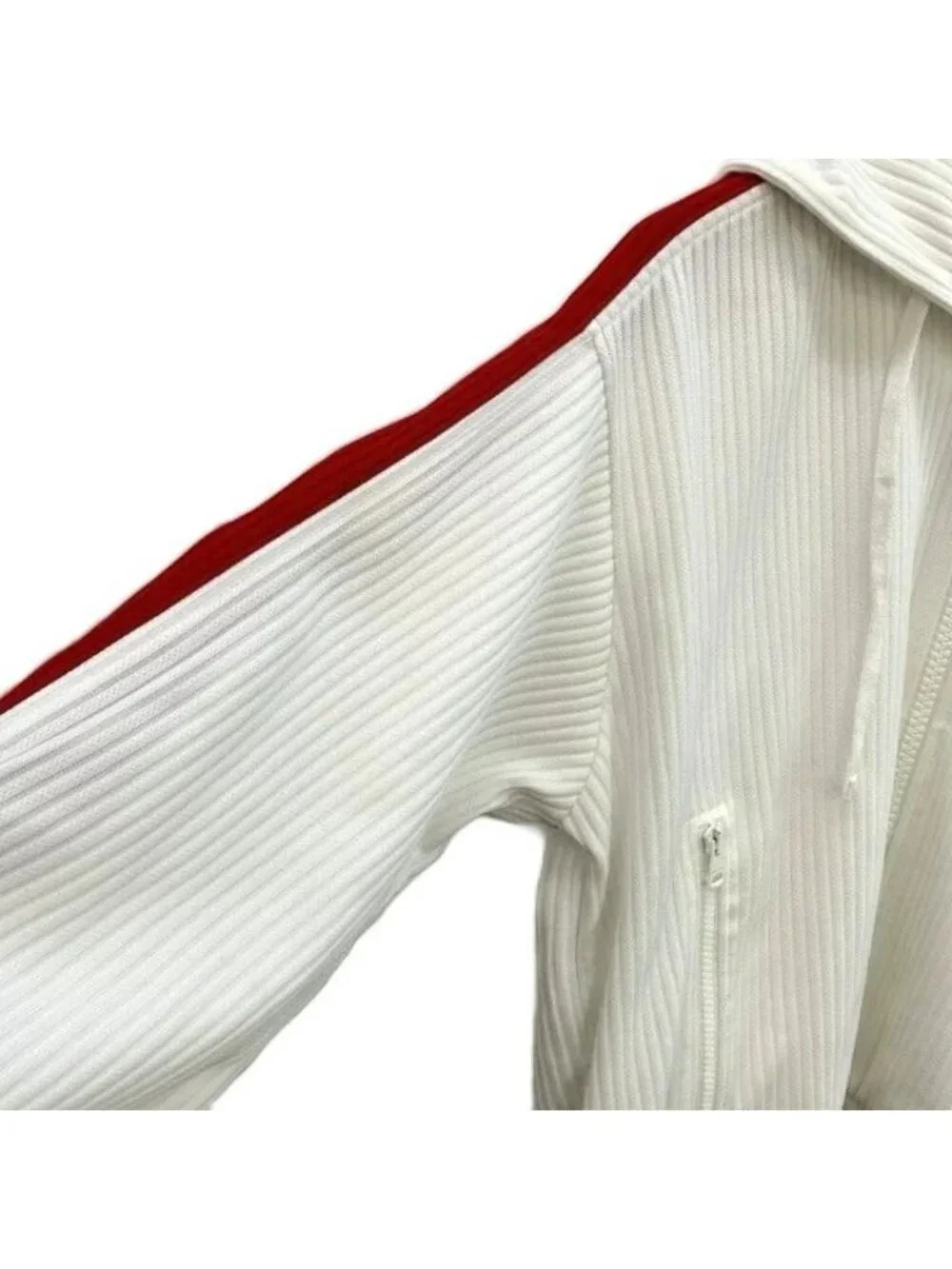 Gucci Web Stripe Hoodie Long Sleeve Zip Up Interlocking G Logo Embroidery M